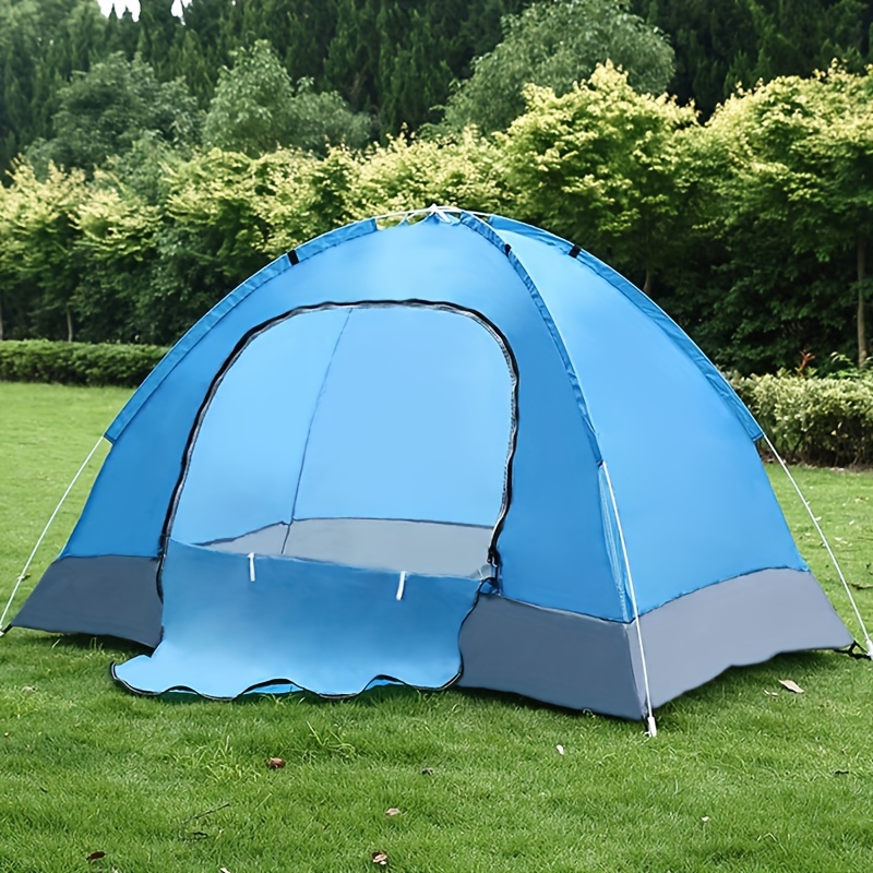 [Camping Tent] Outdoor Camping Tent, Automatic Portable Folding Tent, Easy to Set Up, Convenient to Carry, Comes with a Storage Bag, Single-Person Camping Tent