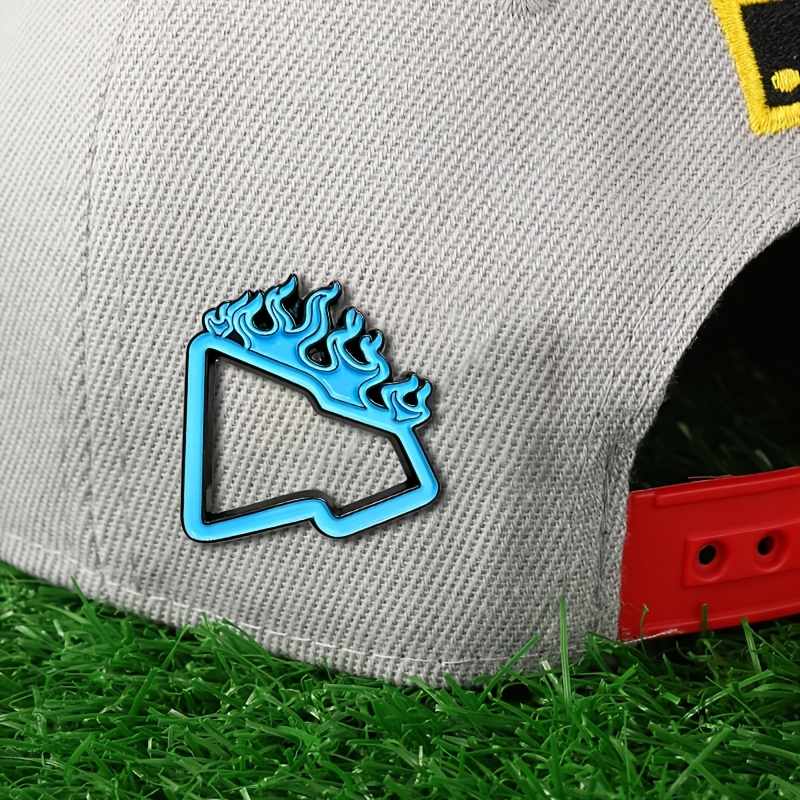 TEMU 1pc Unique Alloy Creative Enamel Badge Hat Pin Brooch For Men And Women - Fashion Accessory Pin For Backpacks, Hats And Jackets - Perfect
