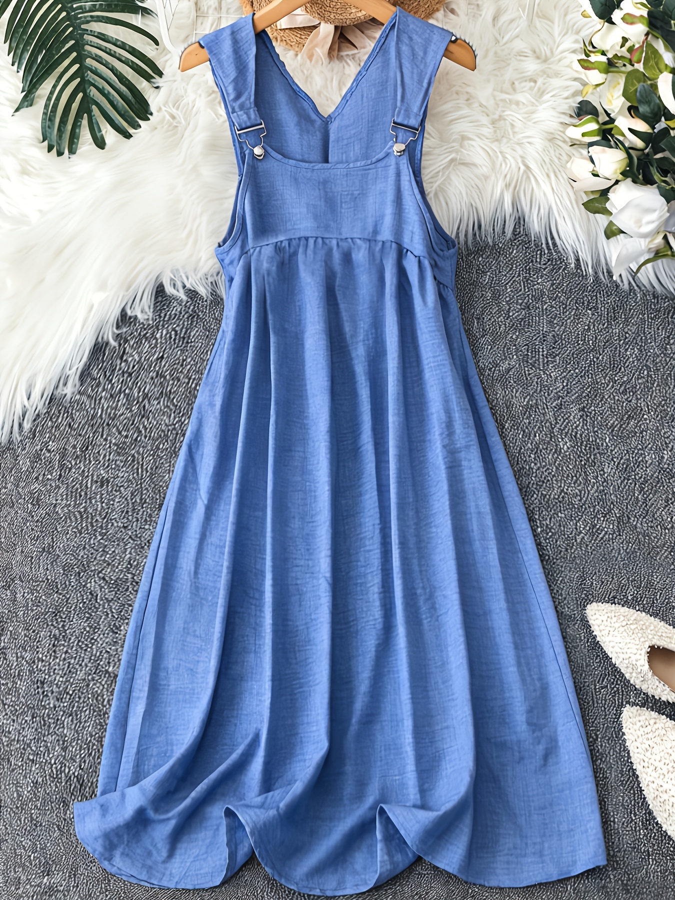 womens plus size jumper dress sold on Temu United States