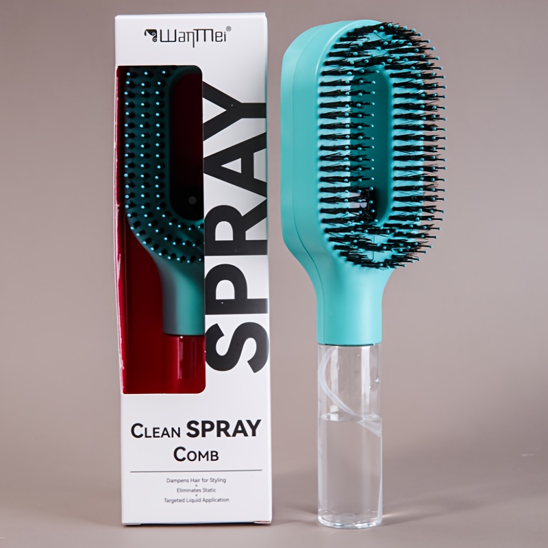 2 in 1 bristle nylon hairbrush innovative hair mist - Temu Germany