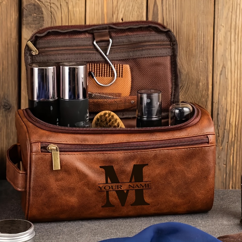 Personalized Men's Toiletry Bag