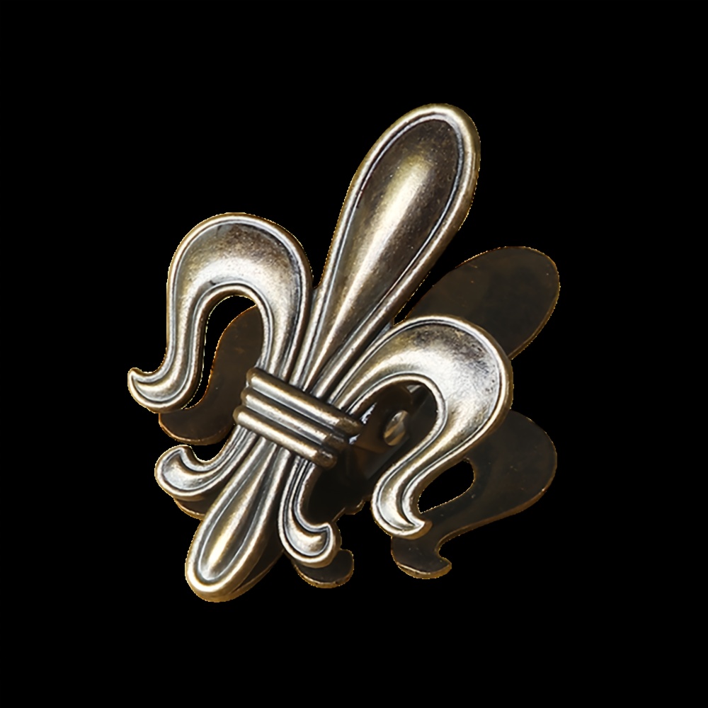Metal Iris-shaped Binding Clip, Paper Money Binding Clip, Foldable Memo Note Letter Clip, Binding Fixed Clip Stationery