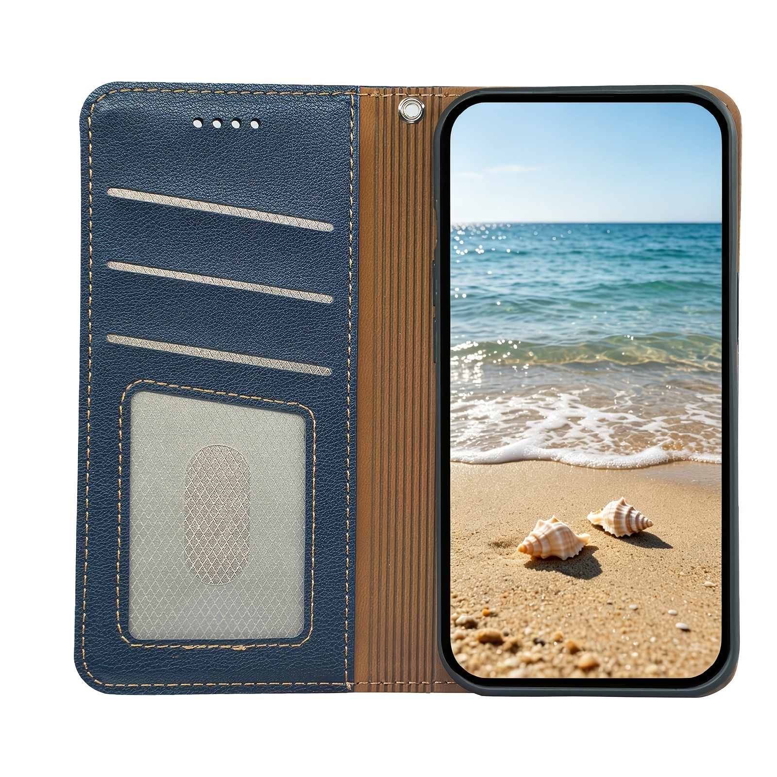 TEMU Phone Case - Heavy Duty Folio Flip Case Compatible With Iphone 7/8/se2 2020/se3 2022/7 Plus/8 Plus, Wallet Style Rfid Protection Blocking Phone