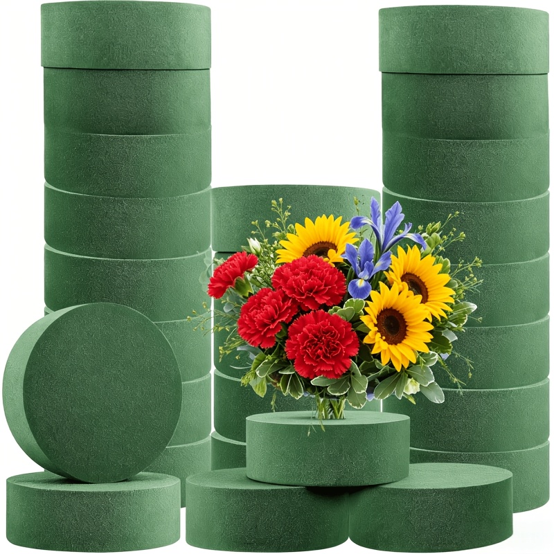 16 stück hochwertige runde blumen ton vielseitigen