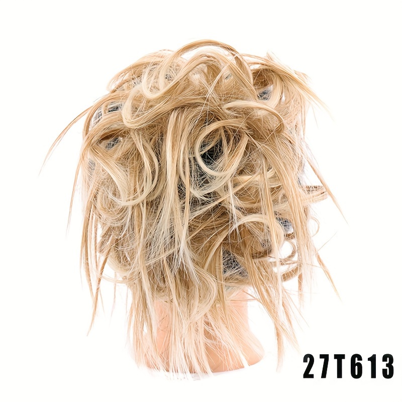 Synthetic Hair Bun Messy Hair Bun, Suitable For, Colorful Colors