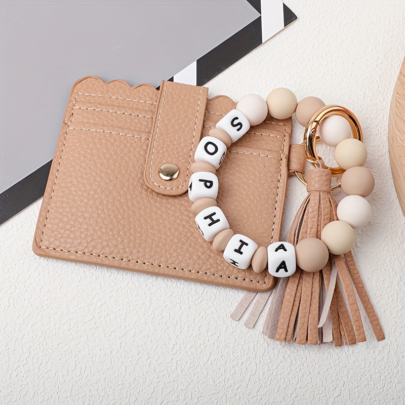 TEMU Custom-made Silicone Letter Keychain And, A Versatile Accessory For Keys And Gifts, Personalized With Names,