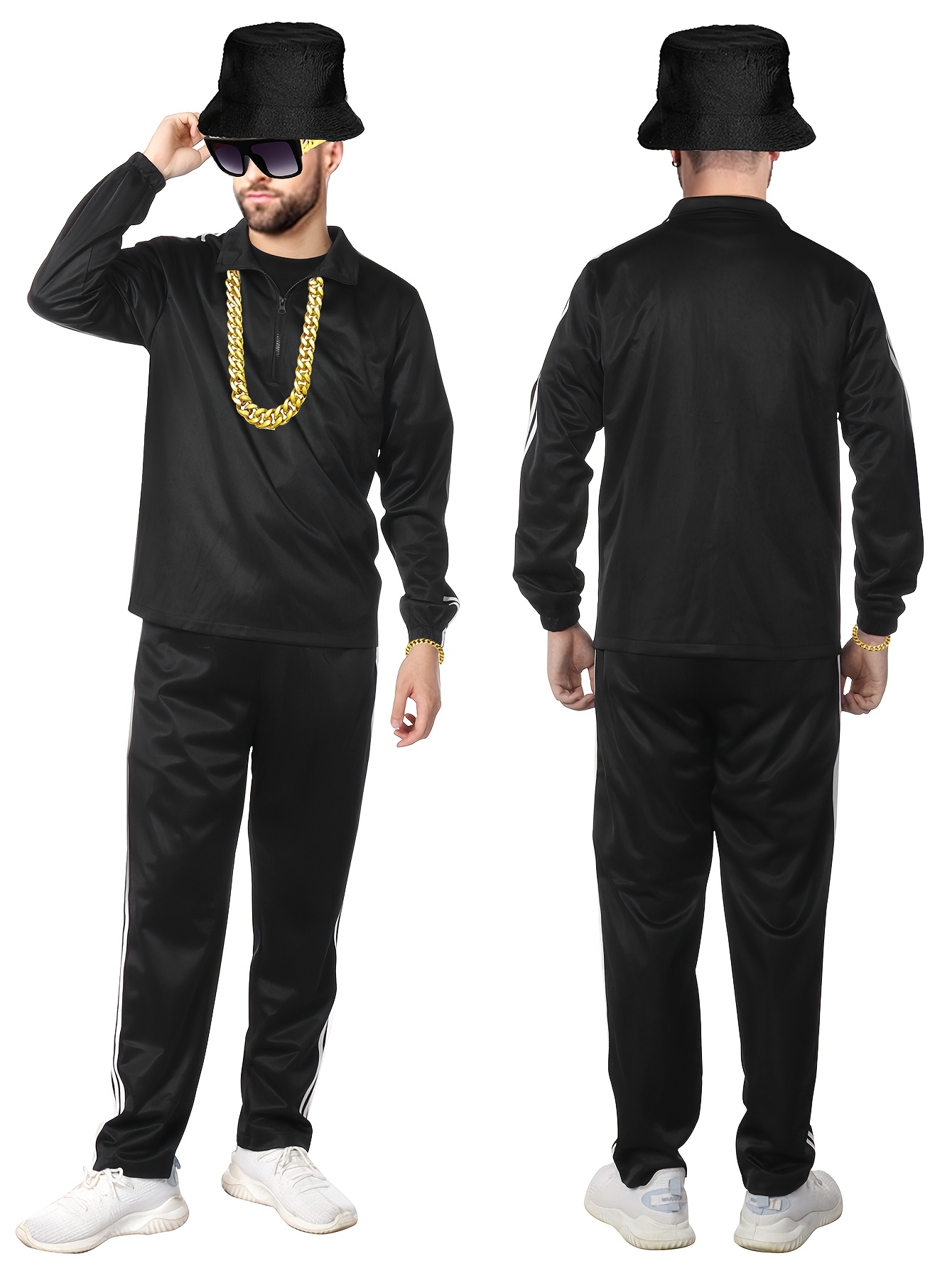 90s Abbigliamento Uomo Anni 90 80/90s Stile Sportivo Hip-hop Rap