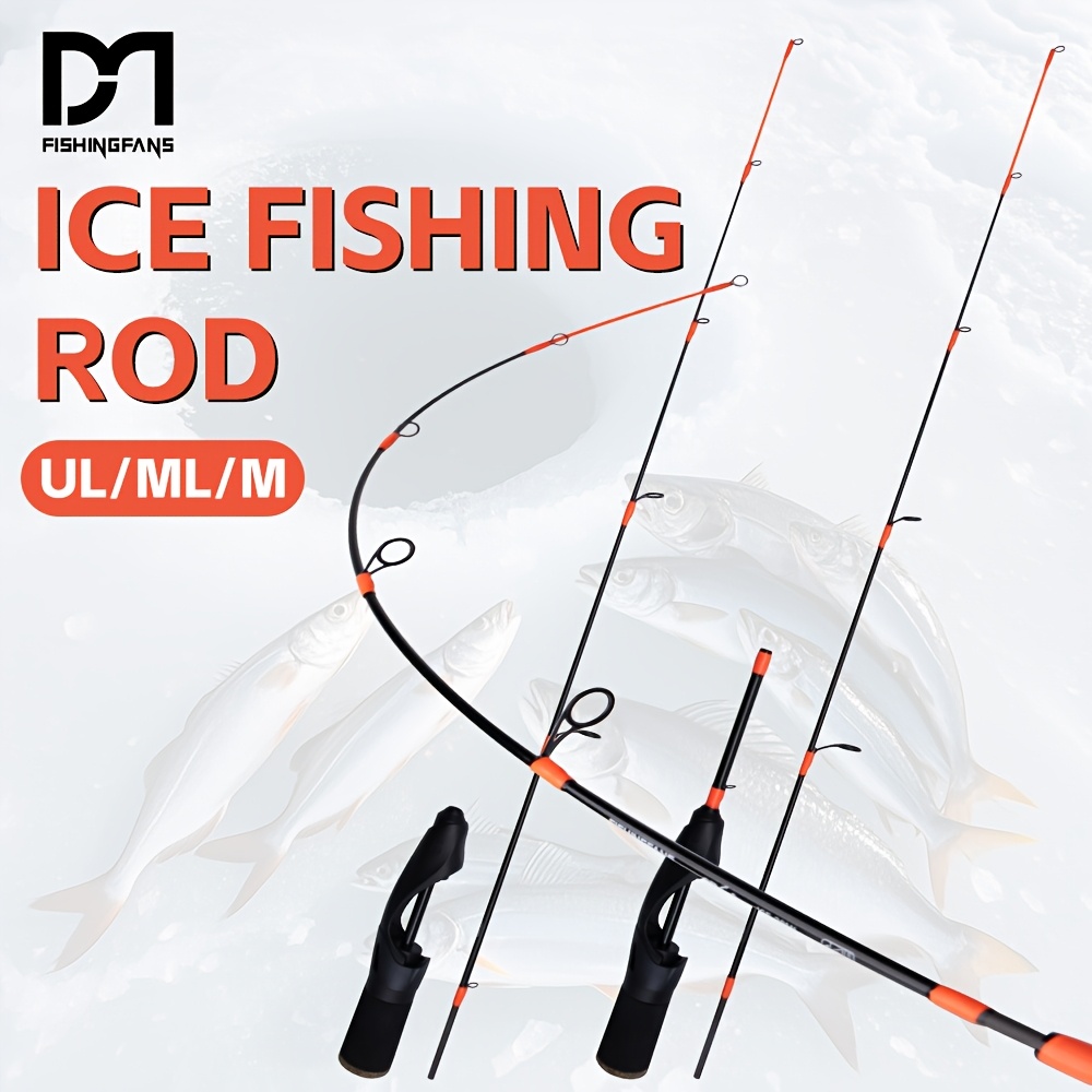 

Ice Fishing Rod, Carbon Fiber Bait Rod, , Medium Power, Solid Tip, With 30-70cm Foldable Length, For Adult - Ul Ml M Options