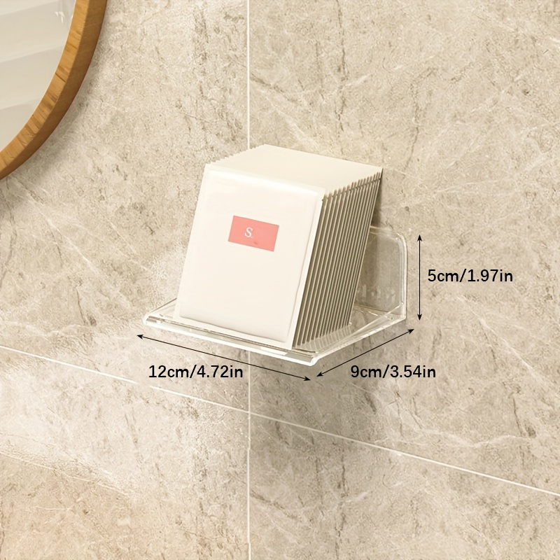 Floating Shelves Adhesive Punch free Display Organizer Wall - Temu United