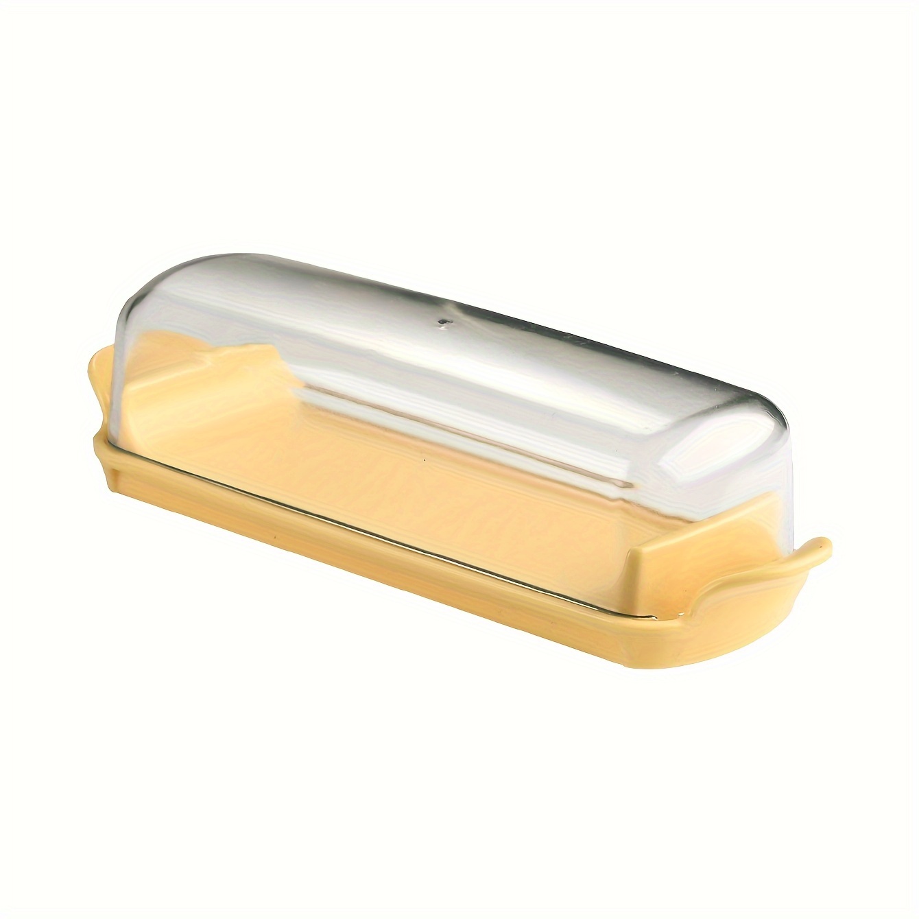 Butter Dishes Servers Butter Dish With Transparent - Temu