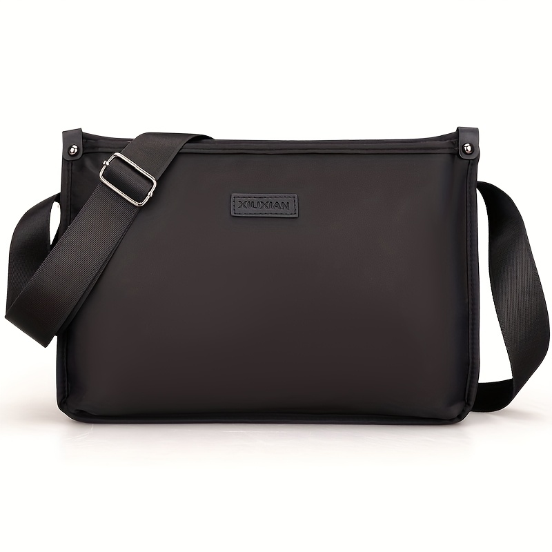 E-shop [Körperbeutel] 1 Stück Unisex Schultertasche Multifunktional Großes Fassungsvermögen Herrentasche Lässig Vielseitig Einfacher Stil Herren
