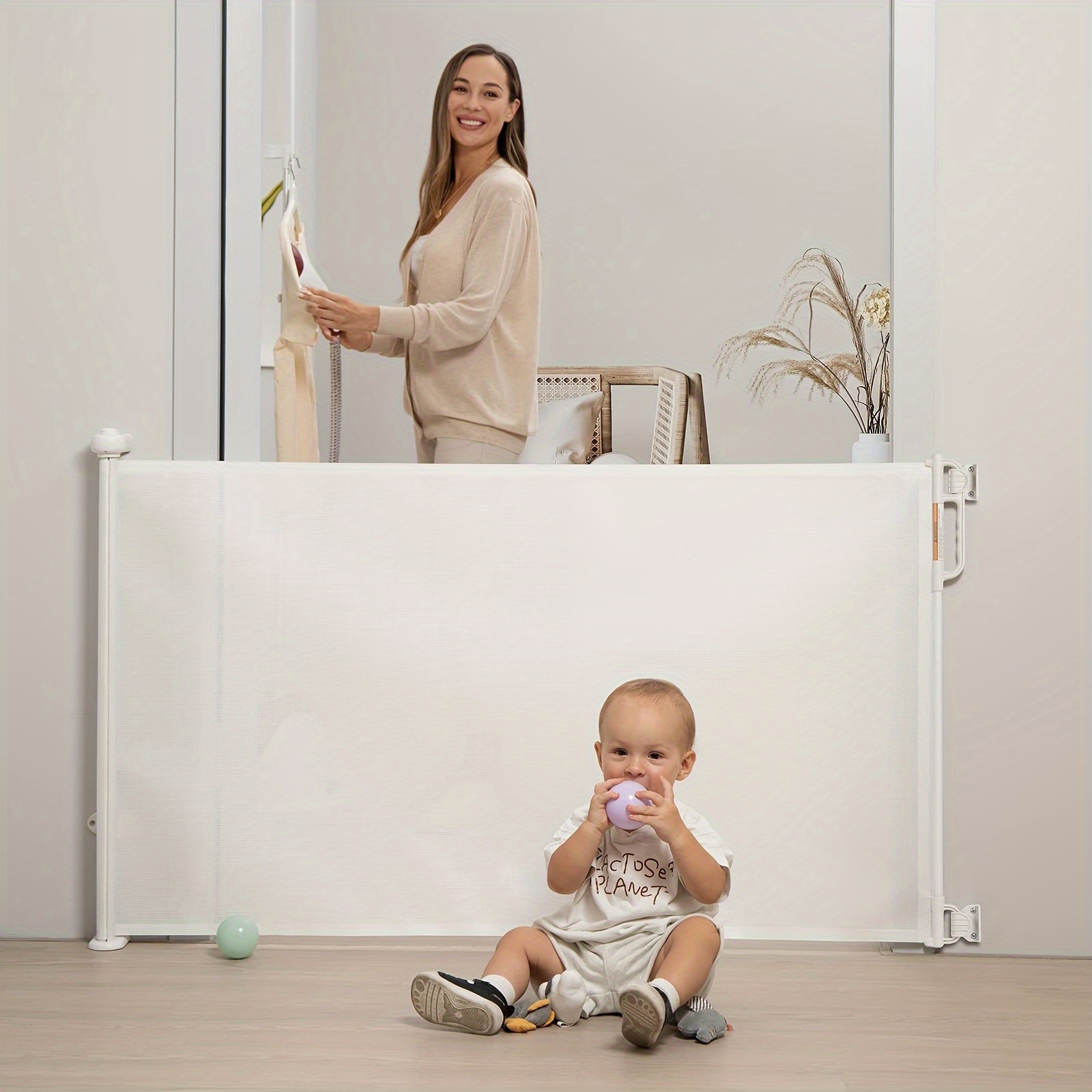 Shops lascal kiddyguard avant retractable baby safety gate