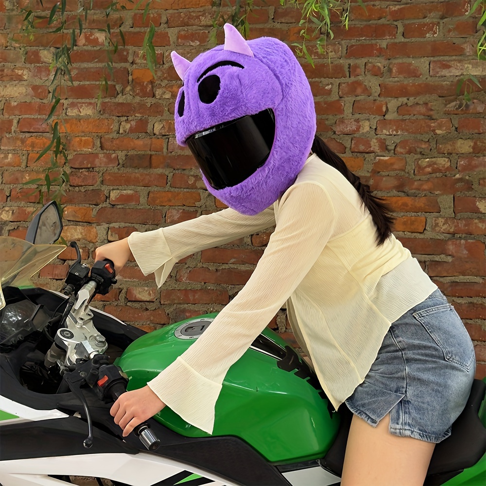 1 pack cartoon animal motorcycle helmet cover full half - Temu Georgia