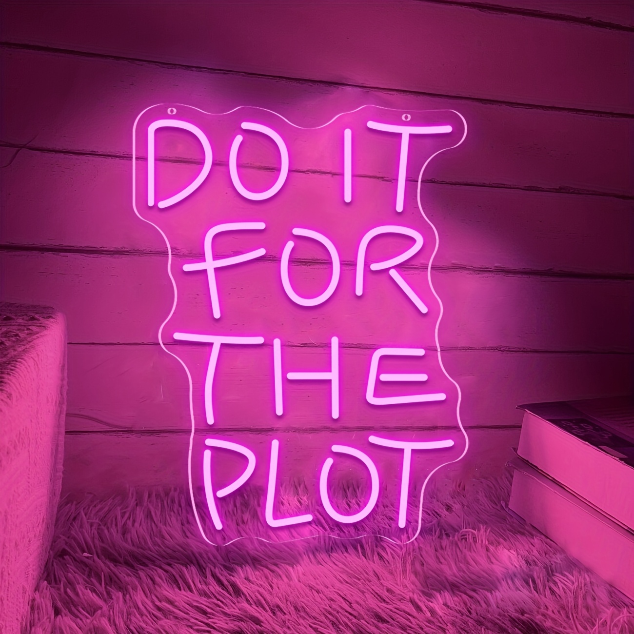 Dimmable LED Neon Flower Sign – USB Powered, 5V, Plastic Wall Decor, 43x27cm, Adjustable Brightness, For Bedroom Game Room Living Room & Gifts