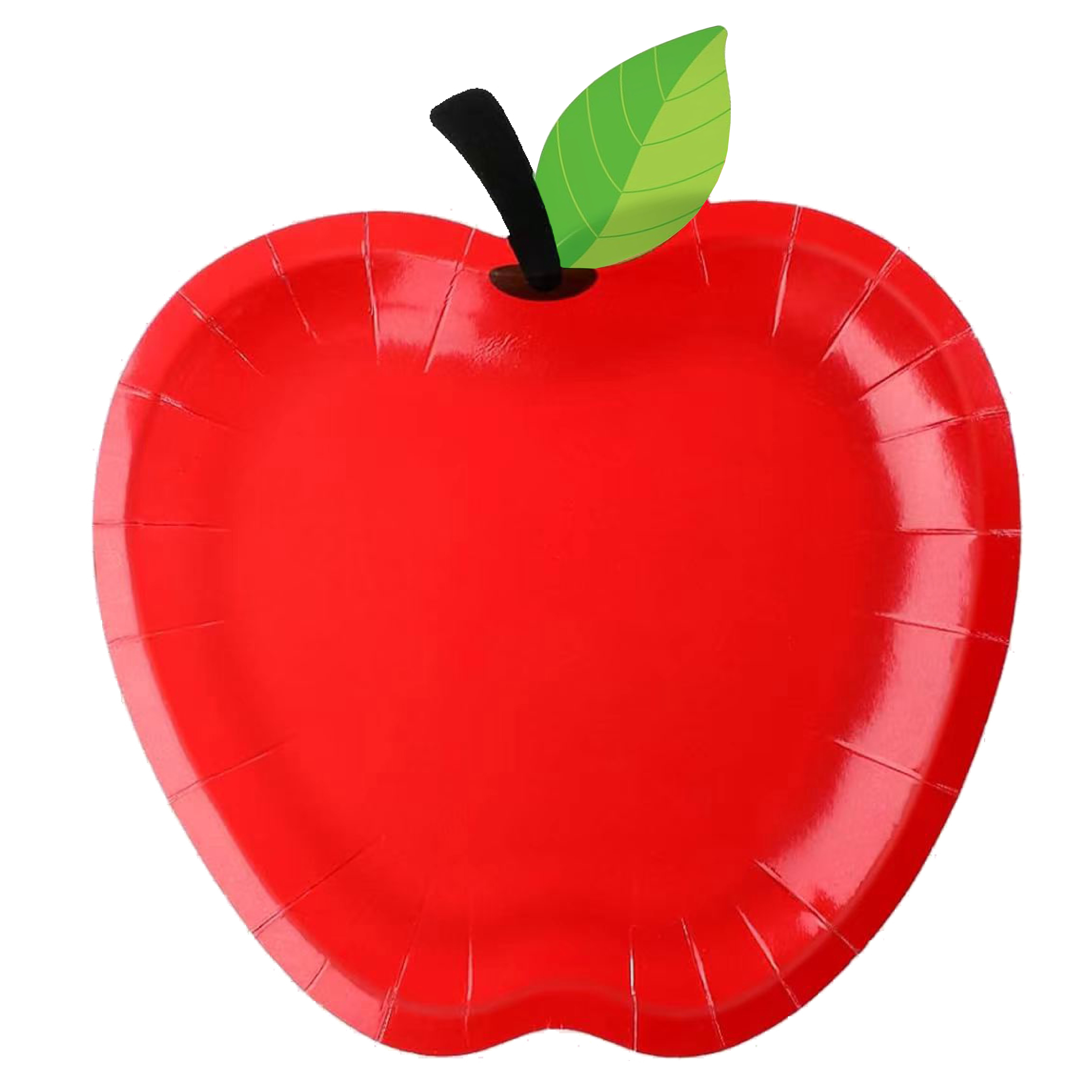 50pcs Red Shaped Disposable Plates Snow Party Decorations Red Decorative Tableware Paper Plates Halloween Christmas Thanksgiving
