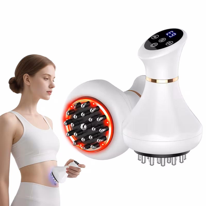 red shaping massager and anti fat massage tool assists in stretch marks and fat it can serve as an instrument for the legs muscles Product details 0
