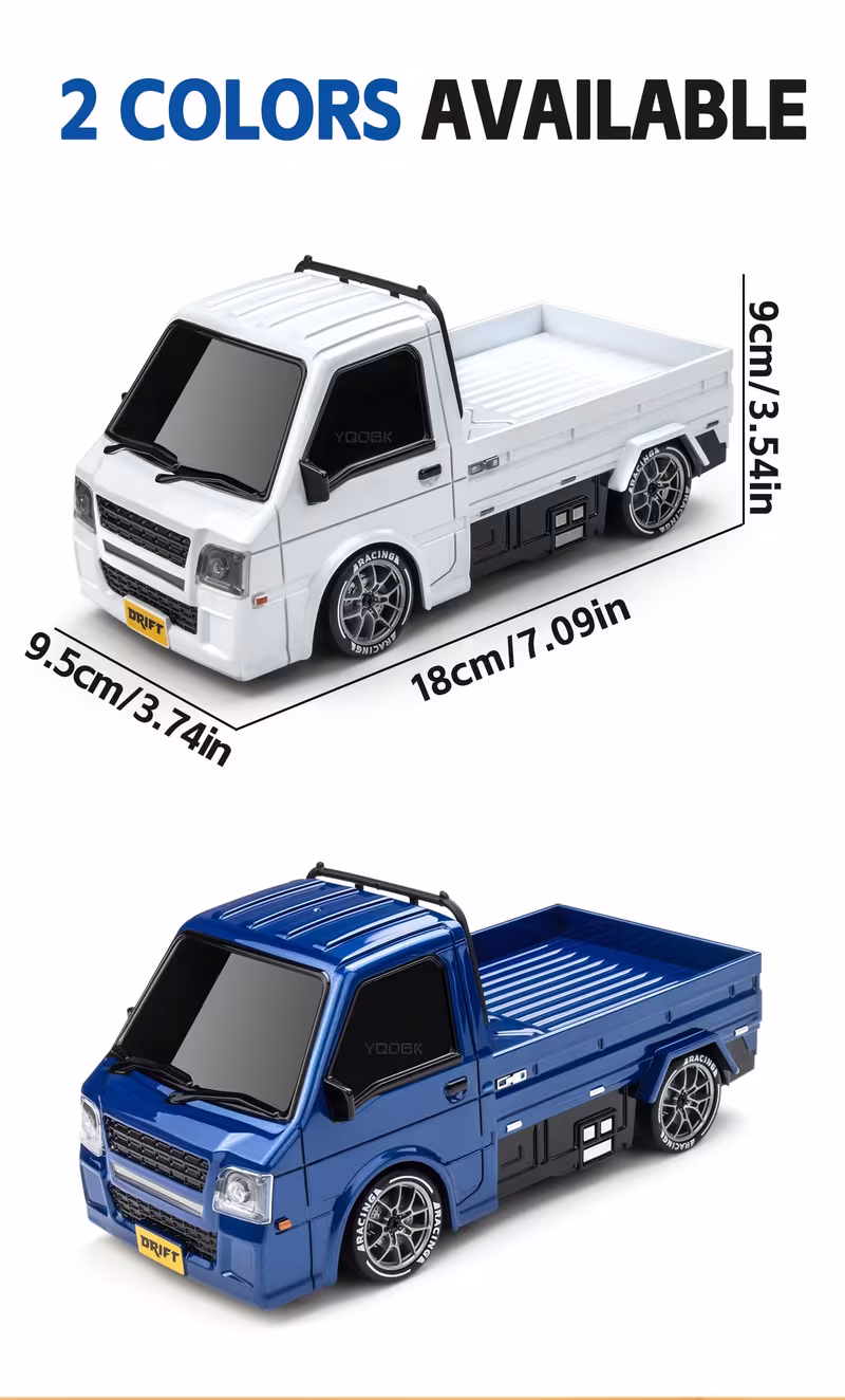 toy car 1 24 scale 4g drift car transportation model toy with led light replacement tires and road barriers the most suitable birthday and christmas gift Product details 5