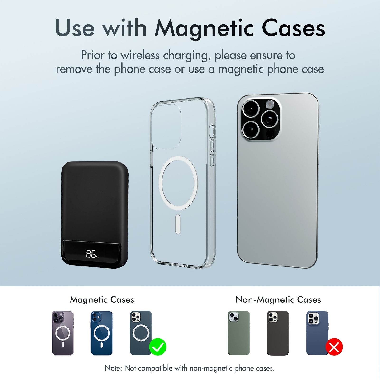 power bank 10000/5000mah cargador móvil cargador Temu