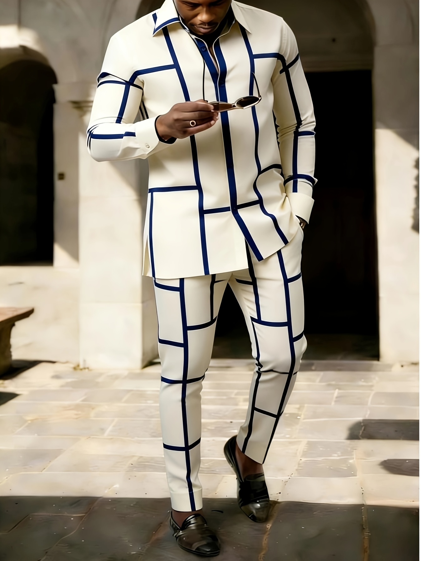 men formal wear sold on Temu United States
