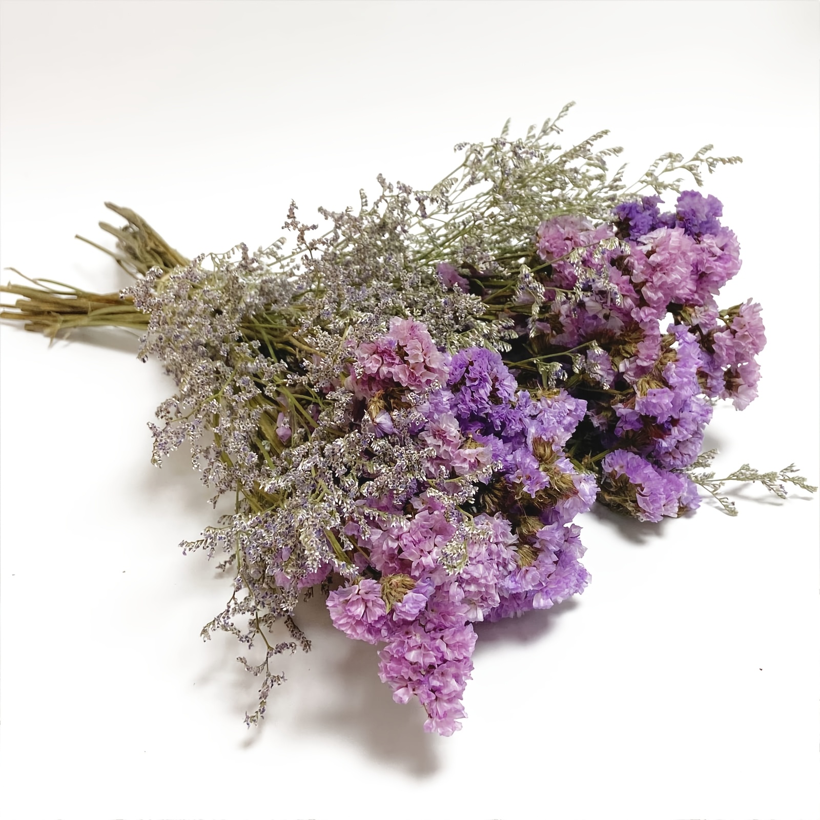 Image of Bundle Of 16 Inches Dried -me-not And Lavender Flowers With Full And . Suitable For Floral Arrangements, Look Great When Anywhere . Their Rustic And Adds An Elegant And