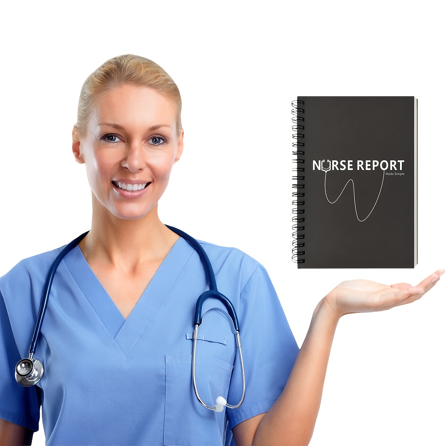 

Essential Pocket-sized Journal - 8.27 X 5.9" Nursing Report Notebook, Organizing Notes & Gifting To Nurses, Nurse Gifts, Supplies, Thank You Gift