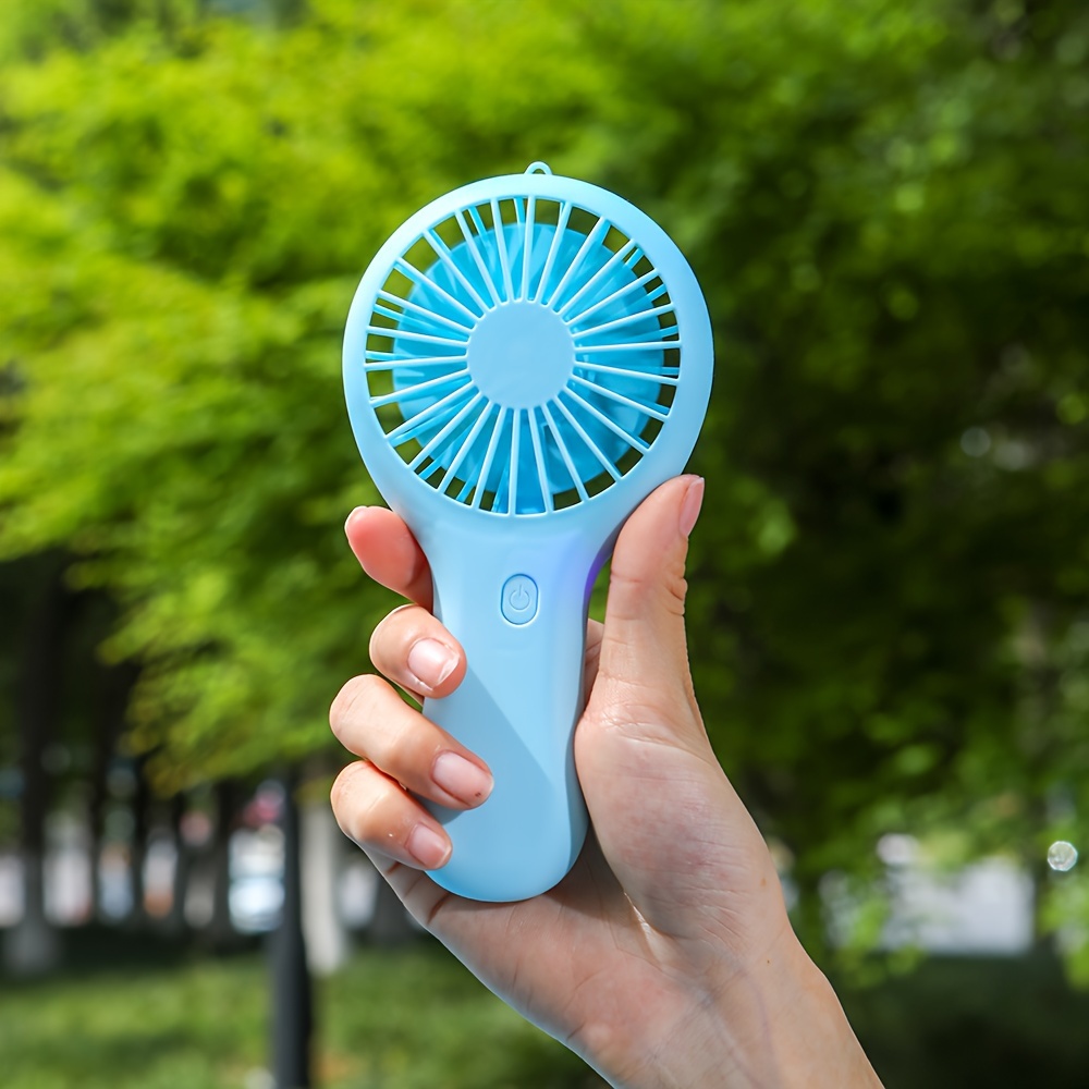 Handheld Fan Pocket Cooling USB Rechargeable Student Office Travel Fan Outdoor Home Phone Holder details 0