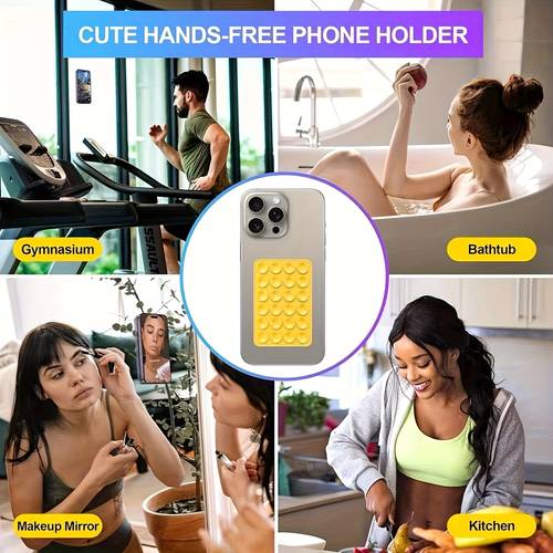 support de téléphone en avec ventouse, base adhésive pour iphone et , prise solide pour selfies et vidéos - durable, accessoires électroniques pour voiture, accessoires pour téléphone, support de téléphone pour voiture