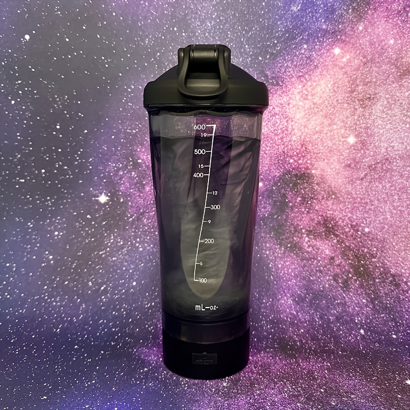 TEMU The Electric Blender Cup With A Capacity Of 600ml Is A Great Companion For Fitness. It Enables You To Blend And Enjoy Drinks Endlessly.