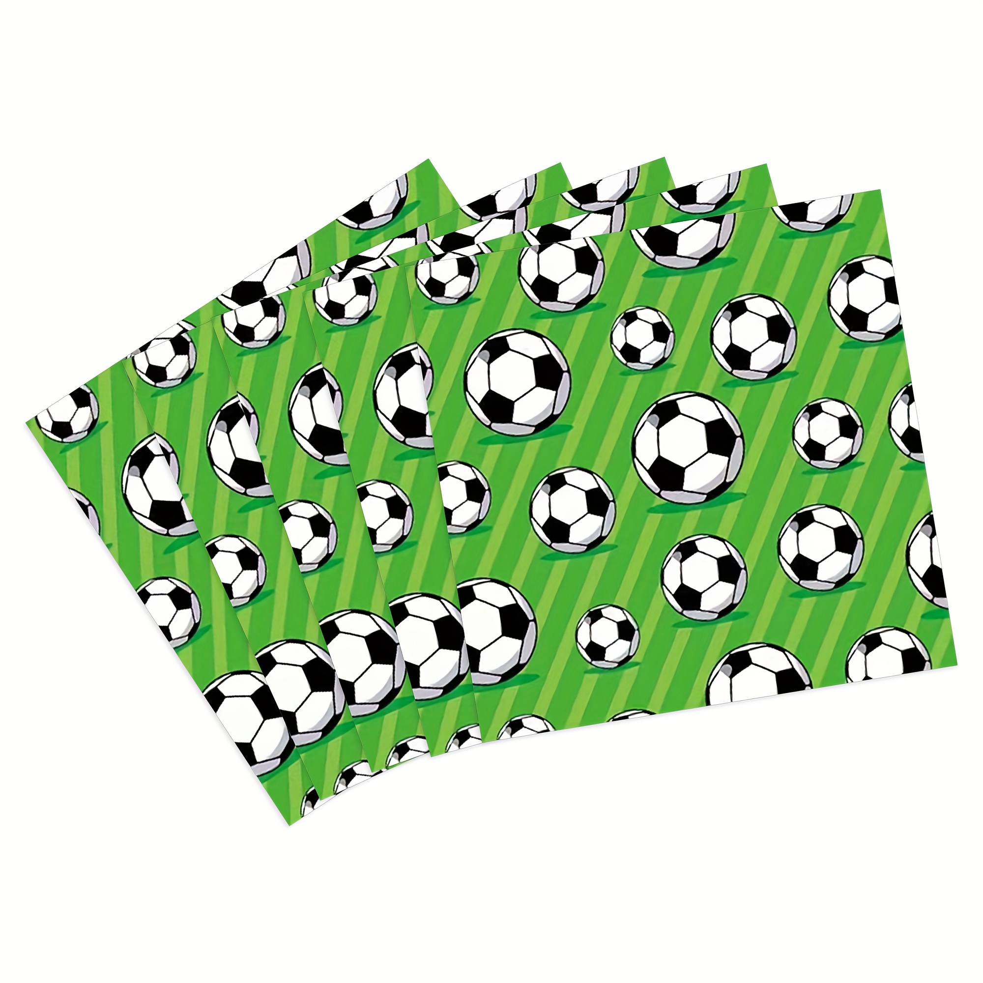 

24pcs, Football Theme Party Decorations, Football Fan Party Napkins, Disposable Party Tissue