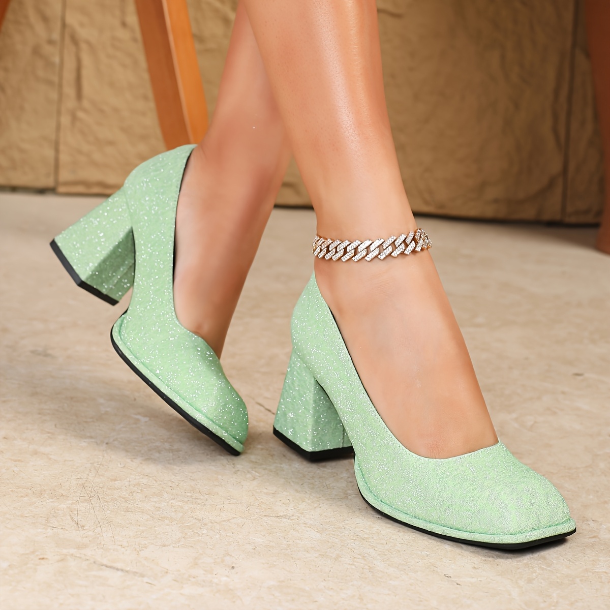 womens minimalist solid color high heels comfortable elegant - Temu