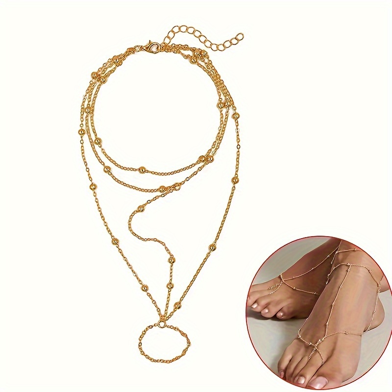 

Metal Toe - Foot Jewelry For Decoration And Accessories