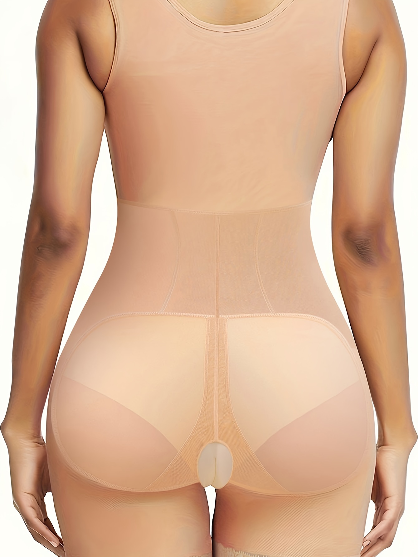 adjustable lace trim elegant shapewear bodysuit tummy Temu