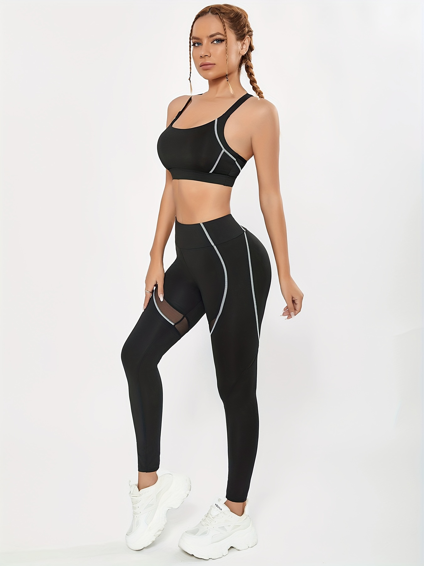 Quick Dry Sports Suits Fitness Yoga Suits Womens Clothing - Temu Canada