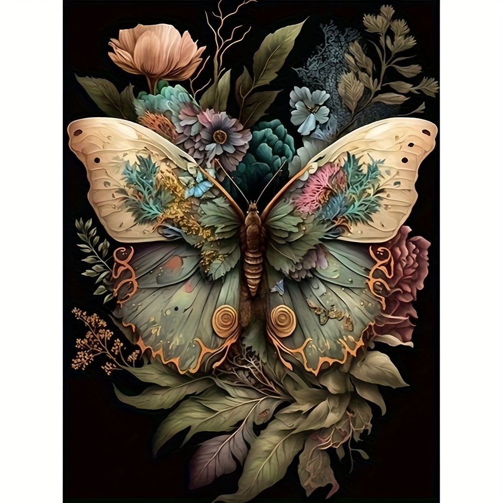 TEMU 3040cm/11.815.7in Diamond Painting, Full Diamond 5d Diy Adult Number Painting. Handmade Gift For Home Decoration.