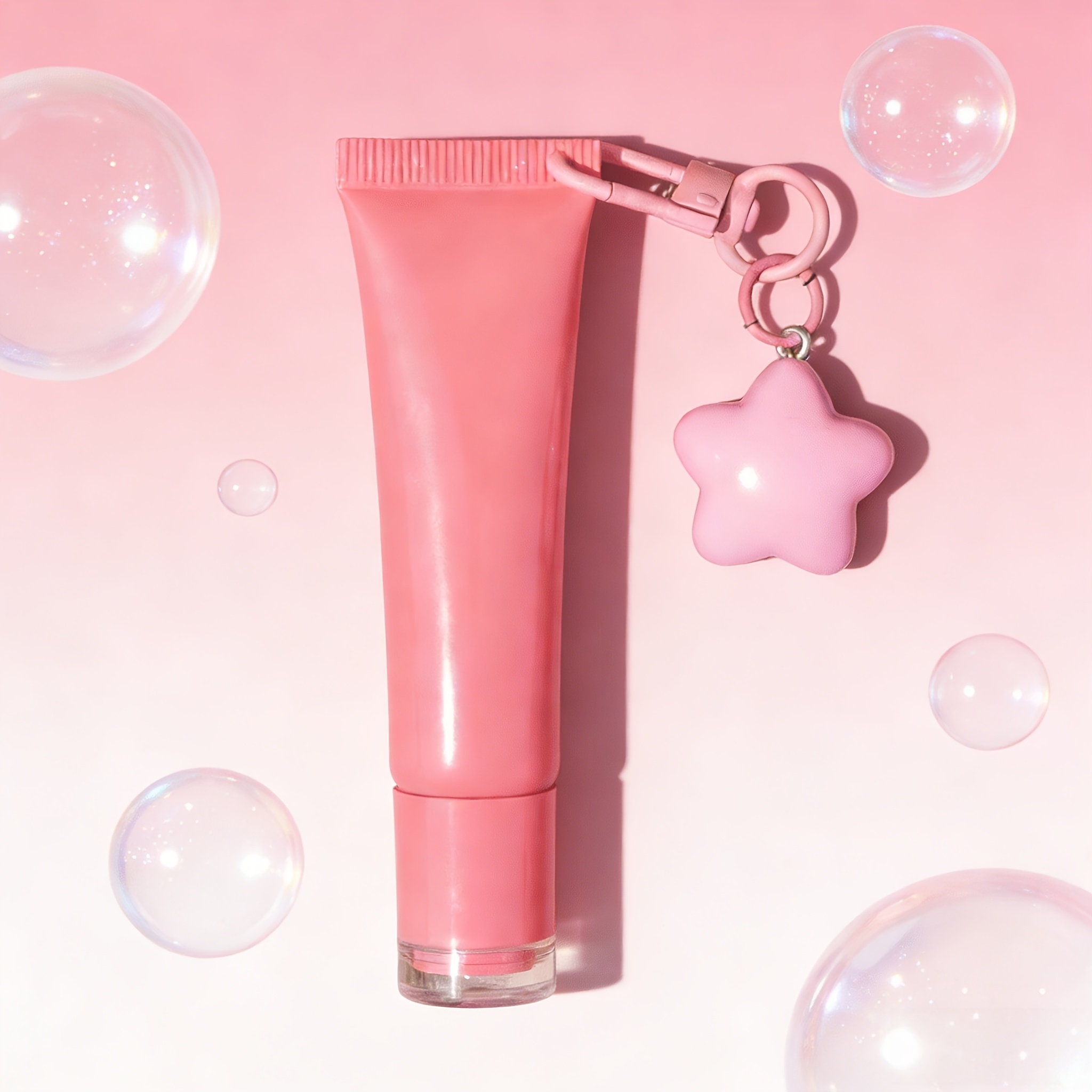 TEMU cosmetico da 15ml per lucidalabbra, burro cacao, crema , crema solare, della pelle, BB cream e primer, con preforati e anello per appenderlo