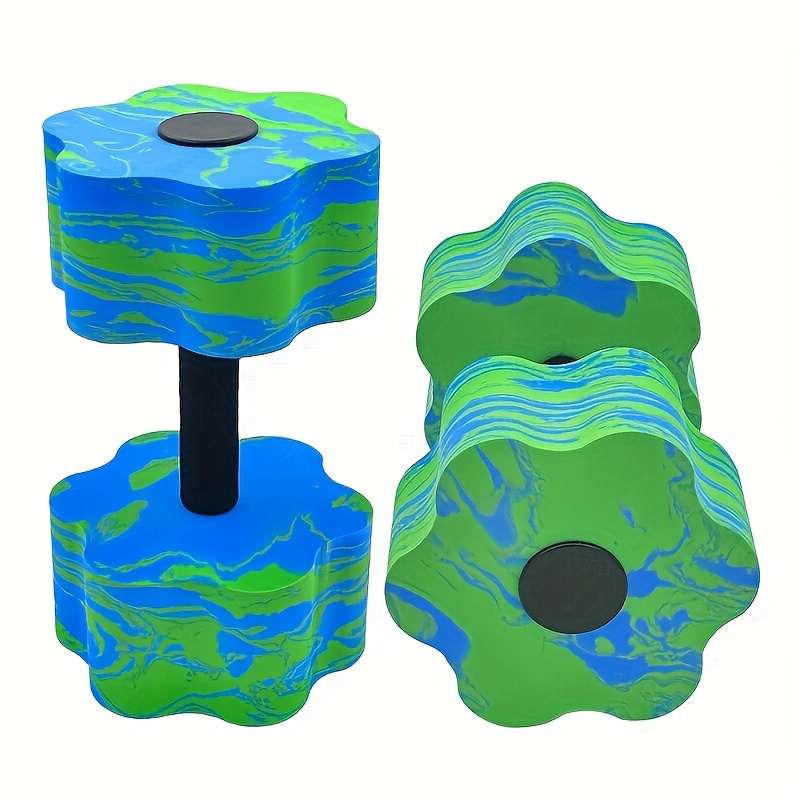 TEMU Haltères de fitness de fleurs de prunier, fabriqués en matériau EVA, conçus spécialement pour les entraînements sous-, à tonifier les bras et à