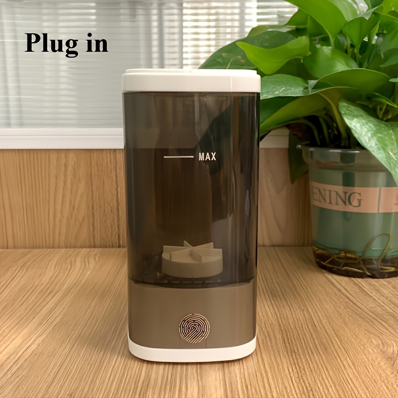 TEMU Electric Makeup Brush Cleaning Machine, Makeup Brush Cleaning Dryer, Automatic Rotating Brush Holder, Suitable For All Brush Sizes, Fast And Deep Cleaning, Portable Travel, Keep Brushes Fresh And