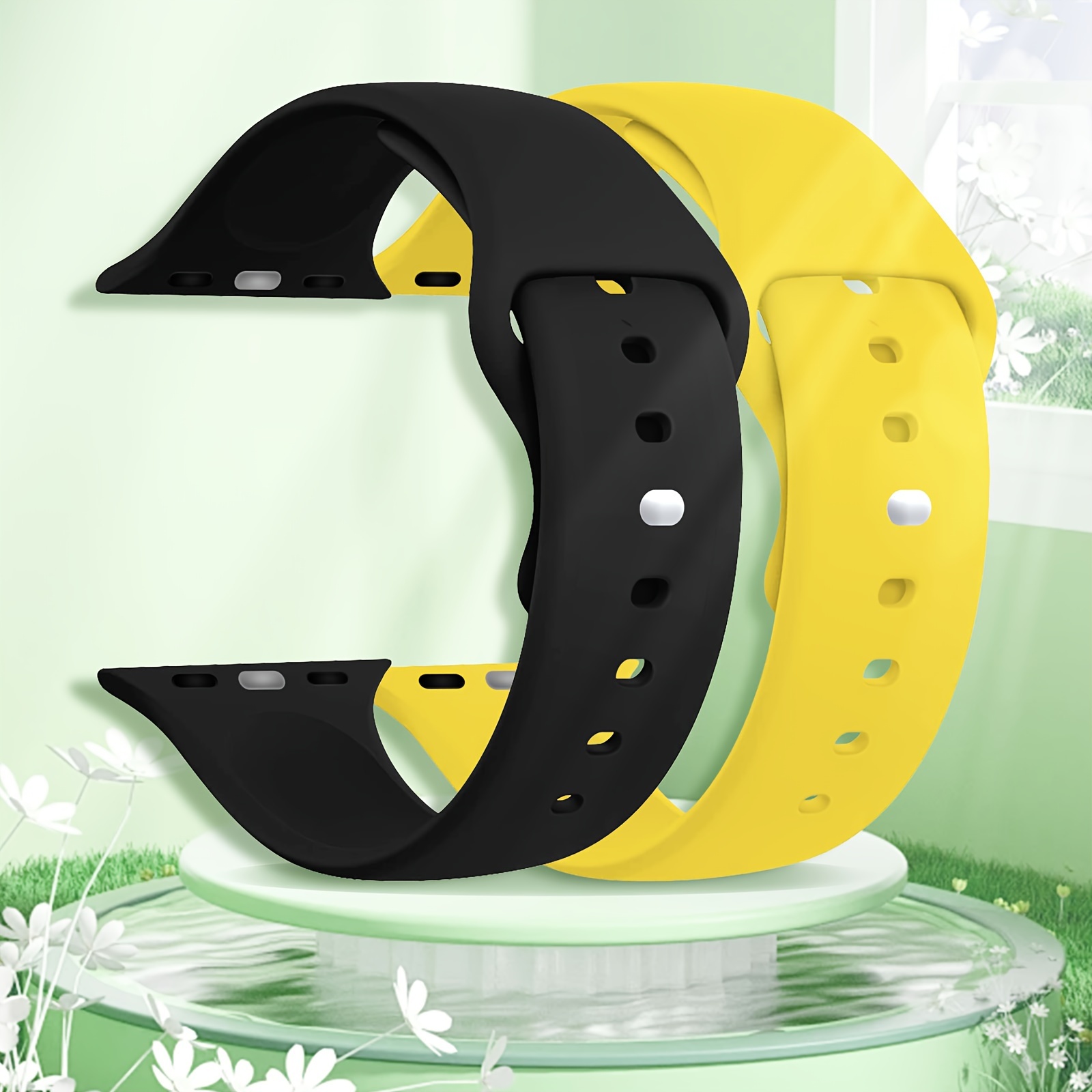 Soft Bands for iWatch Band 40mm 41mm 38mm 46mm 45mm 44mm 42mm for Women Men, Waterproof Sport iWatch bands Replacement Strap Wristbands for iWatch SE Series 10 9 8 7 6 5 4 3 2 1, Smartwatch Accessories, Daily Wear Bands, Comfortable Wristbands, Minimalist Design, Sweatresistant Bands, Flexible Straps, Adjustable Wristbands, Secure Buckle Bands, Techsavvy Users, Fitness Enthusiasts