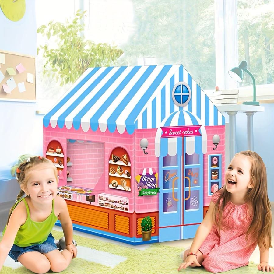 play tent striped dessert Temu Oman