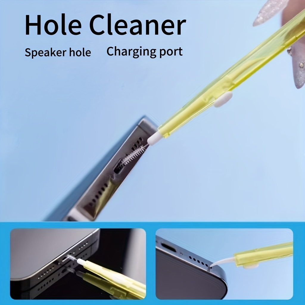 

4pcs Mobile Phone Cleaning Tools, Retractable Multifunctional Design, Portable And Easy To Store