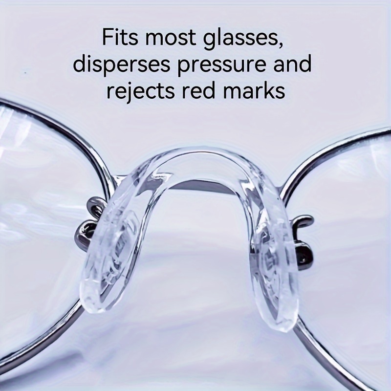 Silicone Plaquettes Lunettes Confort Du Nez Coussinets De Nez De U