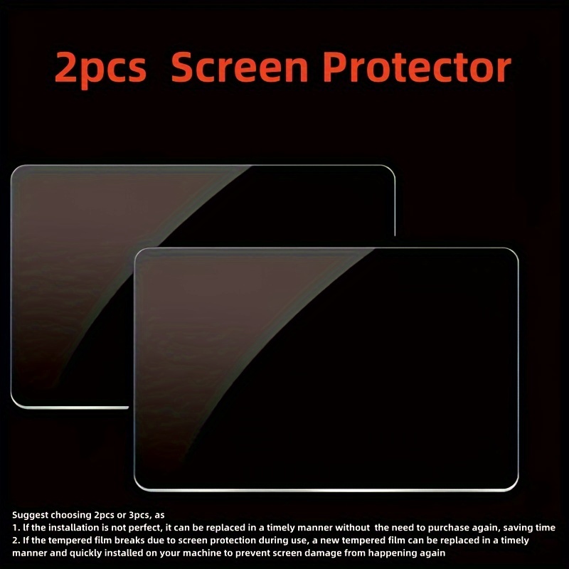 2pcs/3pcs/4pcs/5pcs G7x-2 Camera Accessories - 2.5d Curved Edge Tempered Glass Screen Protector, 0.3mm Thickness, 9h Hardness. Compatible With / G7x / G7xm2 / G7xii, Anti-scratch, , High