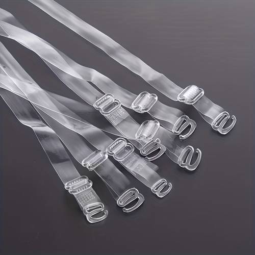 12 transparent bra straps 6 pairs of invisible anti slip adjustable strapless bra straps