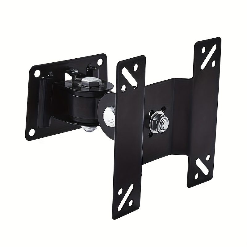 

Support mural pivotant à 360° en fer - 1 paquet, support mural inclinable et rotatif réglable pour écrans plats LED LCD de 14 à 24 pouces et moniteurs, VESA jusqu'à 100x100mm, max 35 lbs