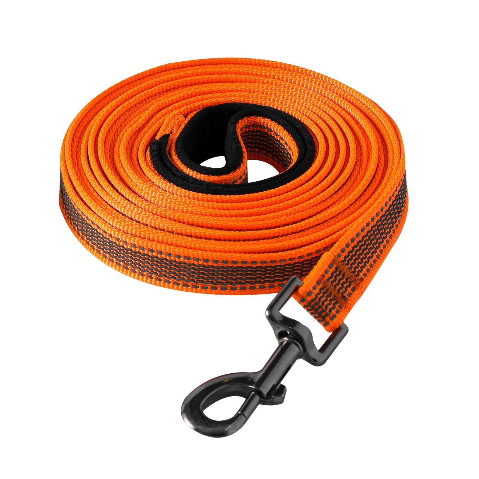 Double-Sided Reflective Dog Leash with Padded Handle, Heavy Duty