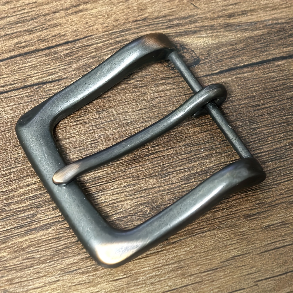 A Universal Belt For Men And Women With A 3.9cm Inner Diameter, Featuring A Retro Alloy D-ring , Perfect For Decorative Hardware Additions