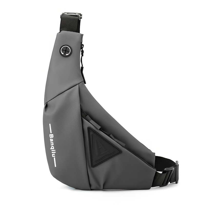 E-shop Trendige Brusttasche im japanischen Stil für Herren, minimalistische Schultertasche, Taillentasche, Rucksack, kleine Umhängetasche, Canvas