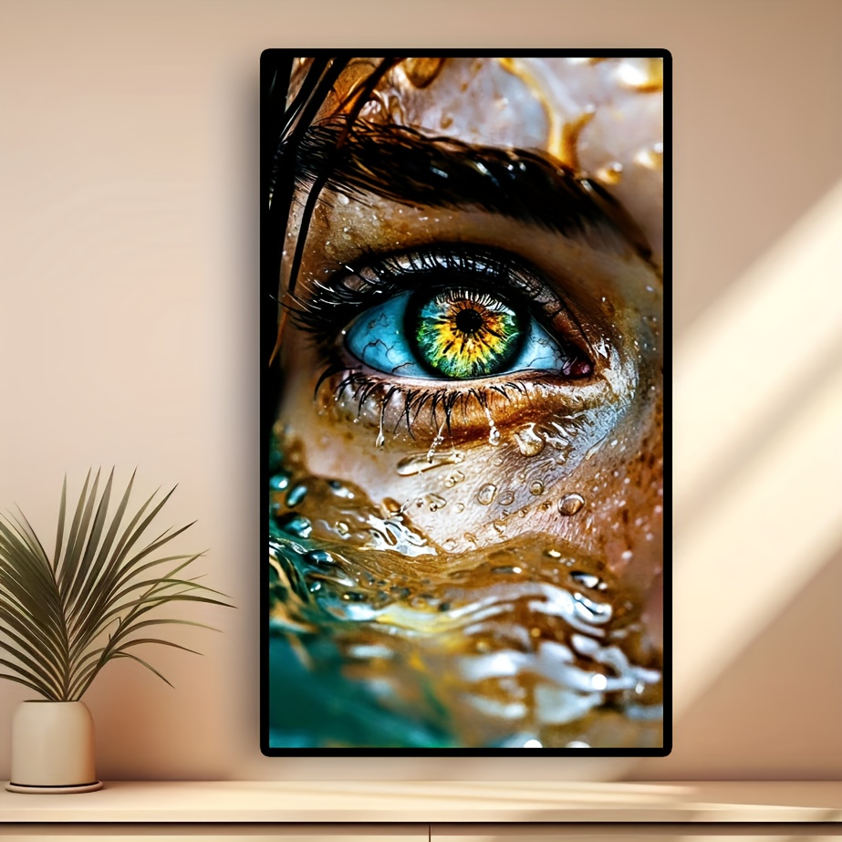 

Extra-large 5d Diamond Painting Kit For Adults - Design, Round Acrylic Diamonds, Diy Craft & Wall Art Decor, Frameless 15.75x27.57 Inches