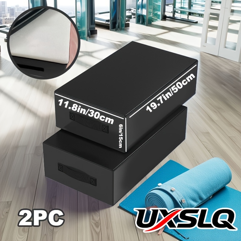 ホームジムセット　バーベル　マット　　クッション uxslq】スポーツ用品保護パッド 2個セット バーベル衝撃パッド 厚みの