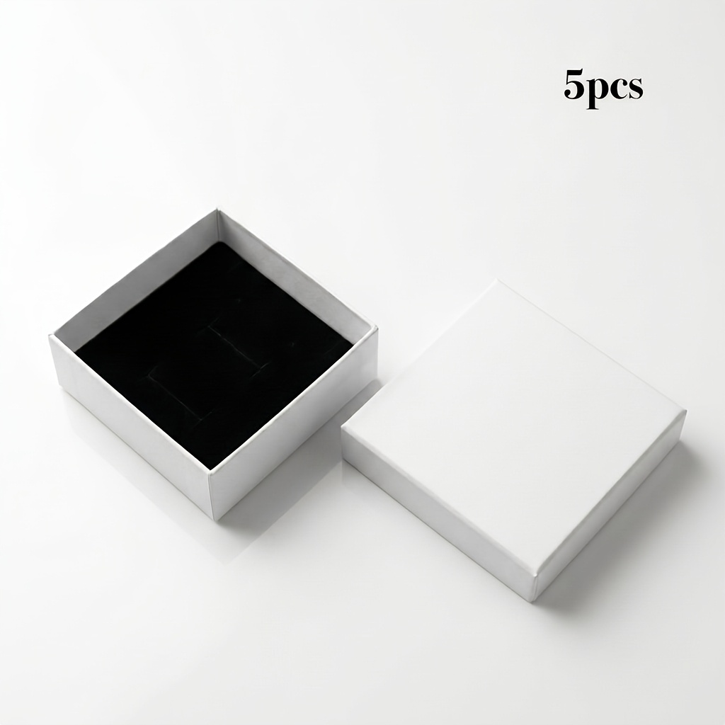 5pcs Premium Matte Jewelry Boxes